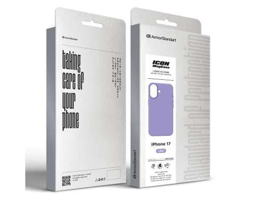 Чохол до мобільного телефона Armorstandart ICON2 MagCase Apple iPhone 17 Lilac (ARM86669)
