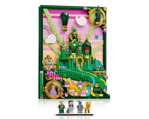 Конструктор LEGO Wicked Емеральд-сіті Настінний декор (75685)