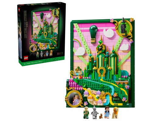 Конструктор LEGO Wicked Емеральд-сіті Настінний декор (75685)