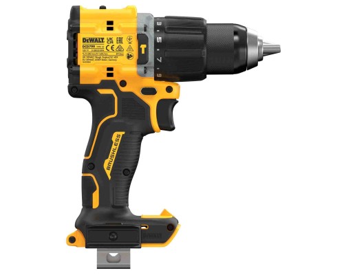 Шуруповерт DeWALT XR Li-Ion 18V, 74 Нм, 0-450/0-1650 об/хв, 1.17 кг (без АКБ та ЗП) (DCD799N)