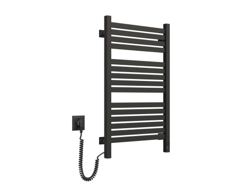 Сушарка для рушників Navin Авангард Х, 800х480, Wi-Fi, чорний муар, лівобічна (12-272155-4880)