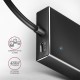 Концентратор AXAGON USB-C to 7xUSB 3.0 black (HUE-F7C)