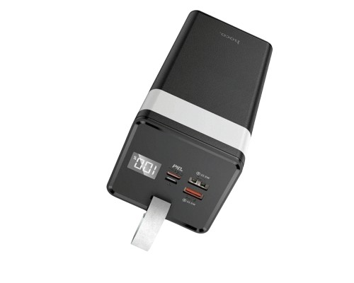 Батарея універсальна HOCO 50000mAh Powermaster PD/20W, QC/22.5W, Lamp, Black (J86A / 714738)