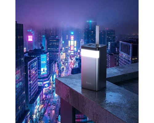 Батарея універсальна HOCO 50000mAh Powermaster PD/20W, QC/22.5W, Lamp, Black (J86A / 714738)