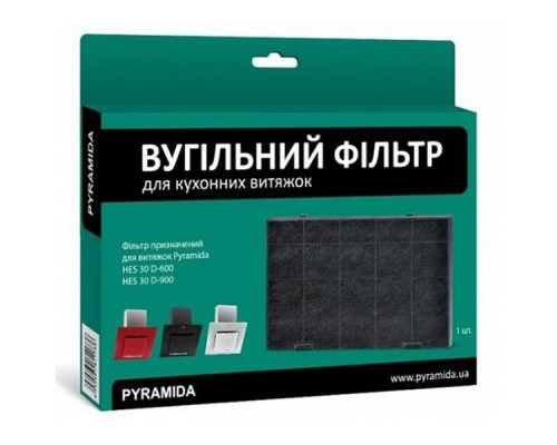 Вугільний фільтр для витяжки Pyramida HES (31264002) S /R (4823082703753)