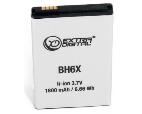 Акумуляторна батарея Extradigital Motorola BH6X (1800 mAh) (BMM6257) Акумуляторна батарея Extradigital Motorola BH6X (1800 mAh) (BMM6257)