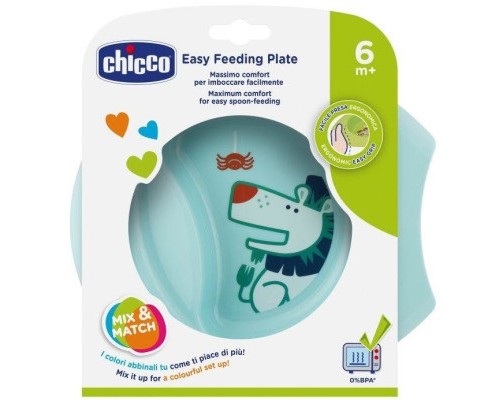 Набір дитячого посуду Chicco Тарілка Easy Feeding Plate від 6 міс (16001.20)