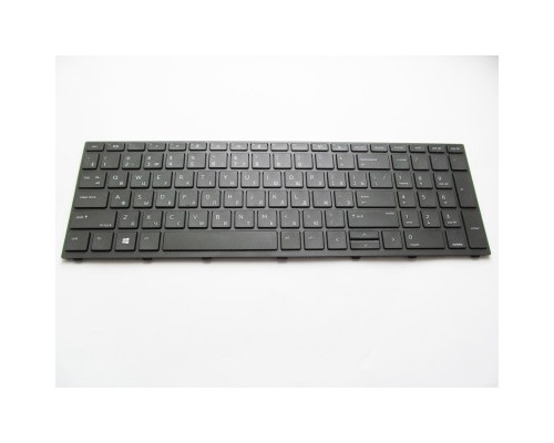 Клавіатура ноутбука HP ProBook 450/455/470 G5 черная с черной (A46063)