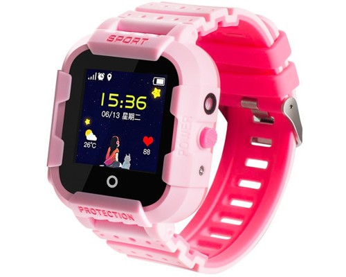 Смарт-годинник UWatch KT03 Kid sport smart watch Pink (F_86976)