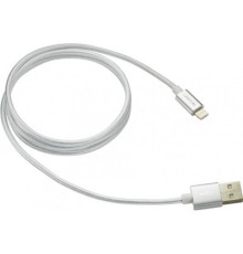 Дата кабель USB 2.0 AM to Lightning 1.0m Pearl White Canyon (CNE-CFI3PW)