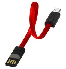 Дата кабель USB 2.0 AM to Micro 5P 0.22m red ColorWay (CW-CBUM022-RD)