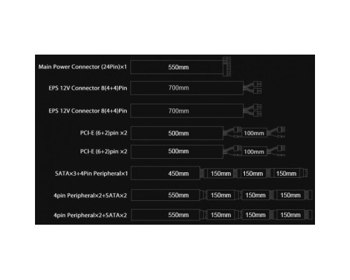 Блок живлення Deepcool 750W (DQ750-M-V2L)