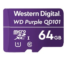 Карта пам'яті WD 64GB microSDXC class 10 UHS-I (WDD064G1P0C) 
