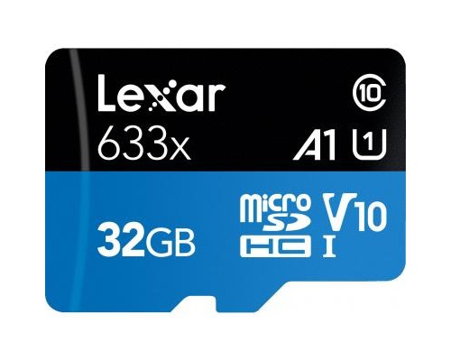Карта пам'яті Lexar 32GB microSDHC class 10 UHS-I 633x (LSDMI32GBB633A)