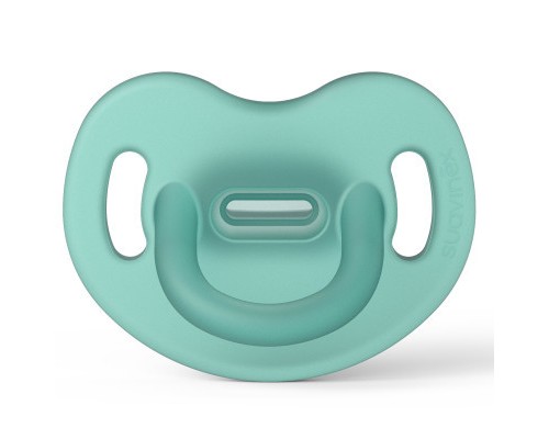 Пустушка Suavinex силіконова анатомічна зелена (307245)