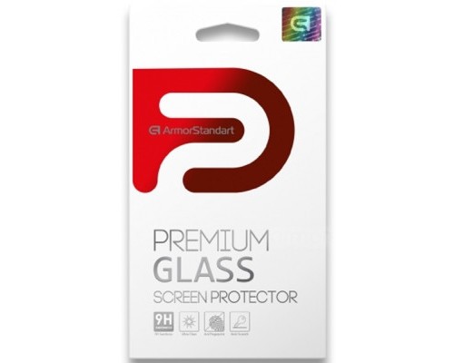 Скло захисне Armorstandart Full Glue iPhone 12 mini Black (ARM57547) (ARM57547)