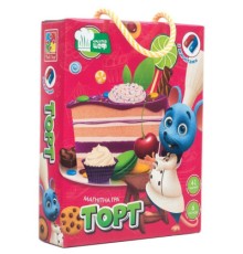 Розвиваюча іграшка Vladi Toys Магнітна кулінарна гра Торт, укр. (VT3004-01)