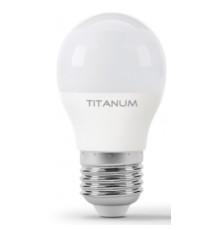 Лампочка TITANUM G45 6W E27 4100K 220V (TLG4506274)