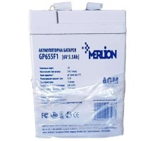 Батарея до ДБЖ Merlion 6V - 5.5Ah (GP655F1) 