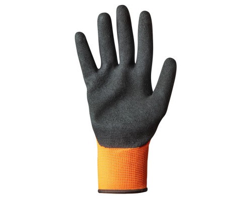 Захисні рукавиці Neo Tools робочі, поліестер з нітриловим покриттям (піщаний),р. 10 (97-642-10)