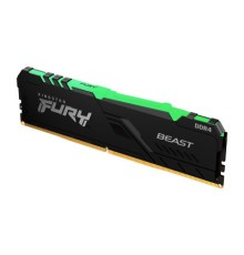 Модуль пам'яті для комп'ютера DDR4 16GB 3600 MHz Fury Beast RGB Kingston Fury (ex.HyperX) (KF436C18BBA/16)