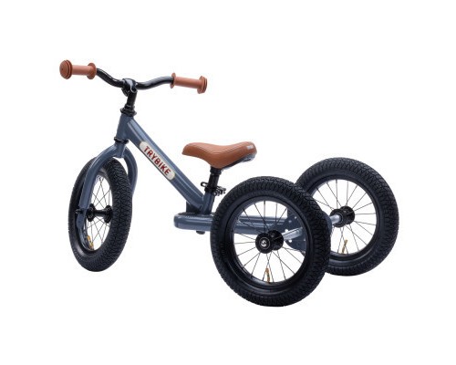 Біговел Trybike триколісний балансуючий сірий (TBS-2-GRY+TBS-99-TK)