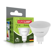 Лампочка Eurolamp LED SMD MR16 7W GU5.3 4000K 220V (LED-SMD-07534(P))