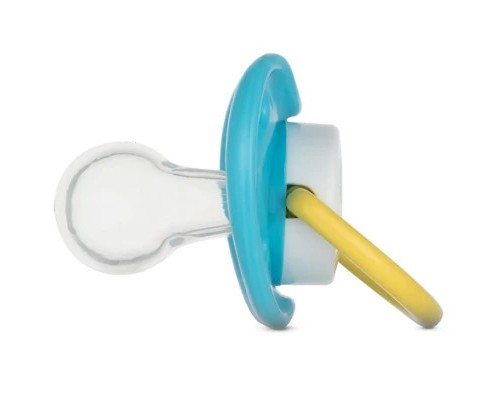 Пустушка Baboo Me To You 6+ міс. блакитна (90411)