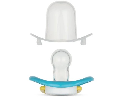 Пустушка Baboo Me To You 6+ міс. блакитна (90411)