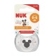 Пустушка Nuk Trendline Disney Mickey 0-6 міс., білий (3954015)
