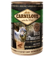 Консерви для собак Carnilove Dog з качкою та фазаном 400 г (8595602529230)