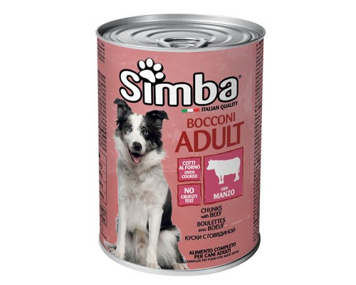 Консерви для собак Simba Dog Wet яловичина 415 г (8009470009010)