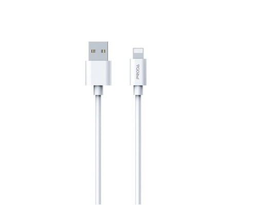 Дата кабель USB 2.0 AM to Lightning 2.4A white Proda (PD-B72i-WHT)