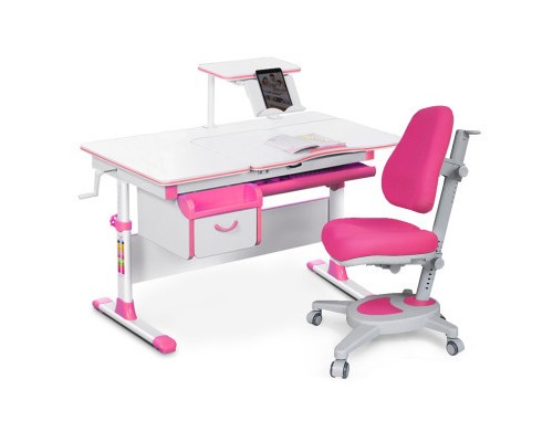 Парта з кріслом Evo-kids Evo-40 PN + Y-110 KP