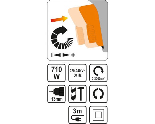 Дриль Sthor 78995