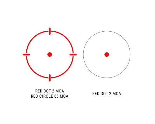 Коліматорний приціл Holosun HE515CT-RD (747016)