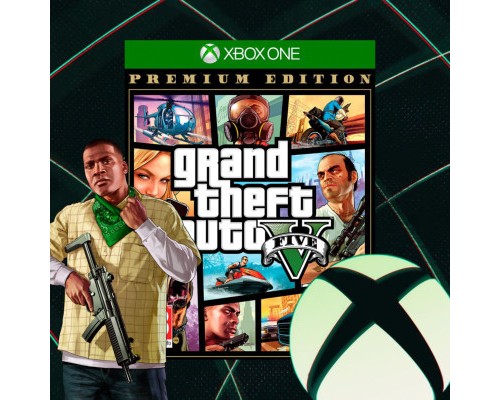 Гра Xbox Grand Theft Auto V XBS [Blu-Ray диск) (5026555366700)