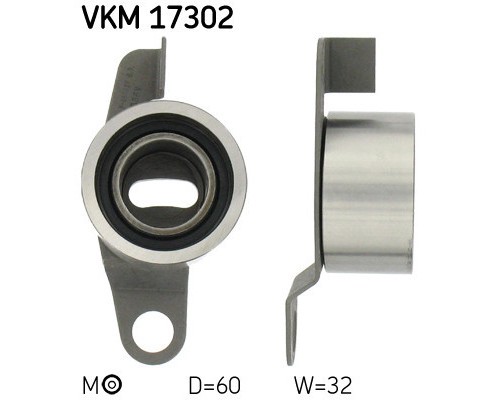 Ролик натягувача ременя SKF VKM 17302