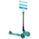 Самокат Globber Primo Foldable Lights бірюзовий (432-105-2)