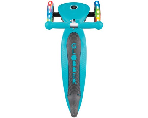 Самокат Globber Primo Foldable Lights бірюзовий (432-105-2)