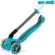 Самокат Globber Primo Foldable Lights бірюзовий (432-105-2)