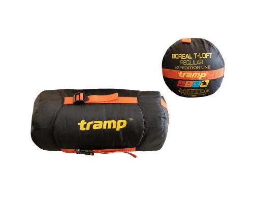 Спальний мішок Tramp Boreal Regular Right Orange/Grey (UTRS-061R-R)