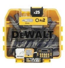 Набір біт DeWALT Pozidriv, Pz2, L = 25 мм, 25 шт (DT71521)