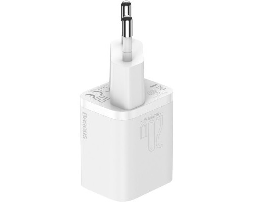 Зарядний пристрій Baseus Super Si Quick Charger 1C 20W EU White (CCSUP-B02)