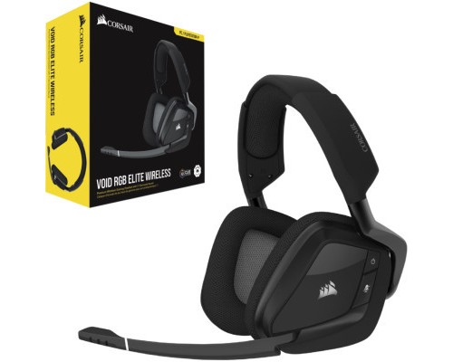 Навушники Corsair Void RGB Elite Wireless Carbon (CA-9011201-EU)