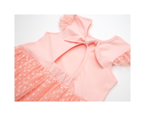 Плаття дитяче POP FASHION з фатиновою спідницею з однорогами (6831-98G-peach)