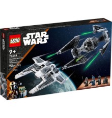 Конструктор LEGO Star Wars Мандалорський винищувач проти Перехоплювача TIE 957 деталей (75348)