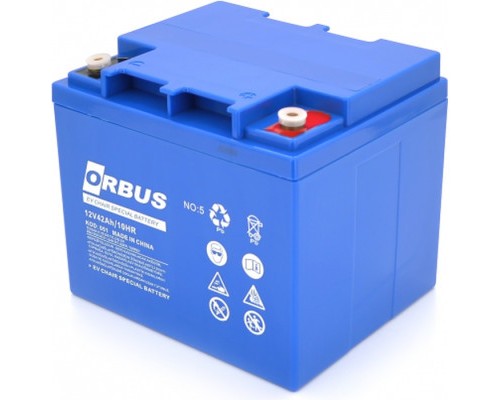 Батарея до ДБЖ Orbus EN-12-42 GEL 12V 42 Ah (EN-12-42) 