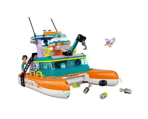 Конструктор LEGO Friends Човен морської рятувальної бригади 717 деталей (41734)