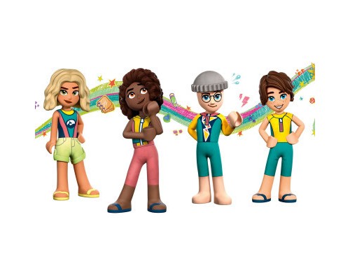 Конструктор LEGO Friends Човен морської рятувальної бригади 717 деталей (41734)
